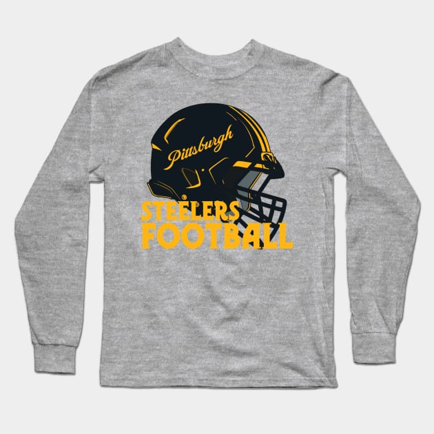 Pittsburgh Steelers Long Sleeve T-Shirt by CovpaTees